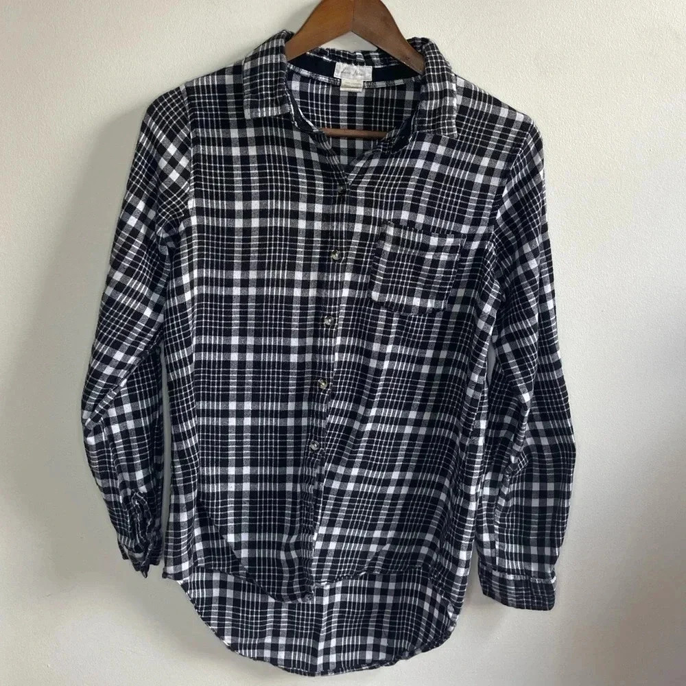 Anthropologie Women’s flannel tunic, size L